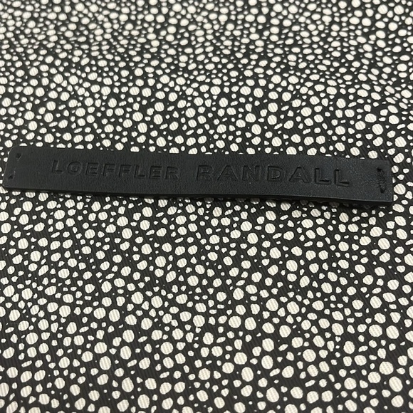 Loeffler Randall Black and White Patterned Bag / dust bag large 19”x 19” - Picture 2 of 5